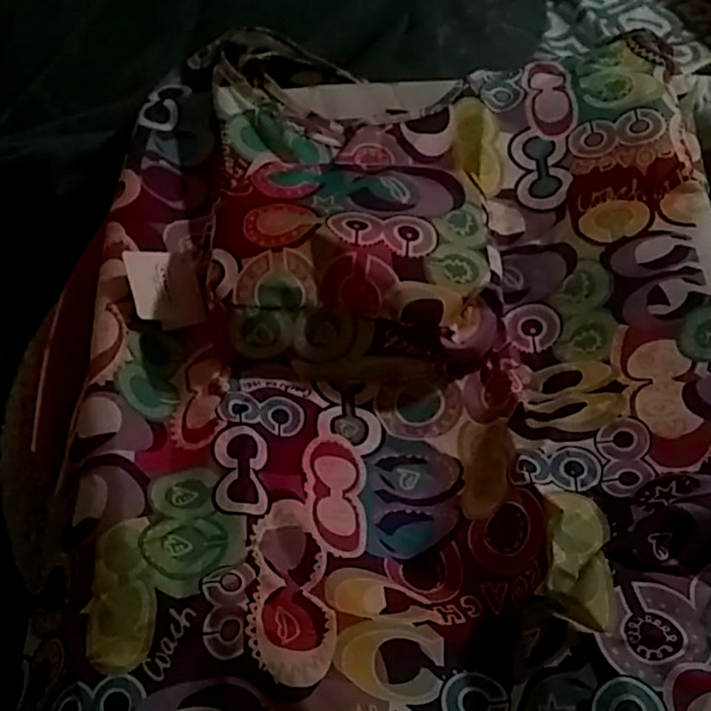 Coach Purse fabric